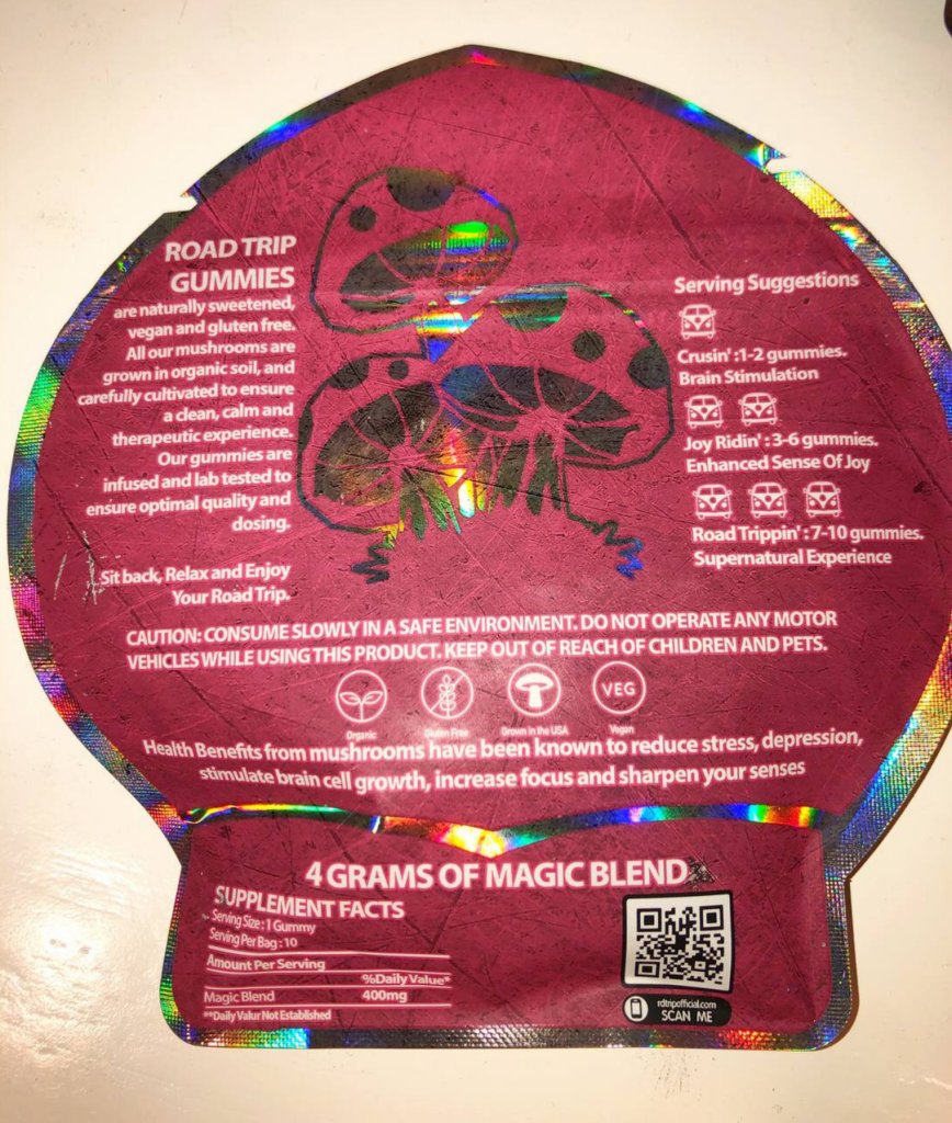 Road Trip Mushroom Gummies