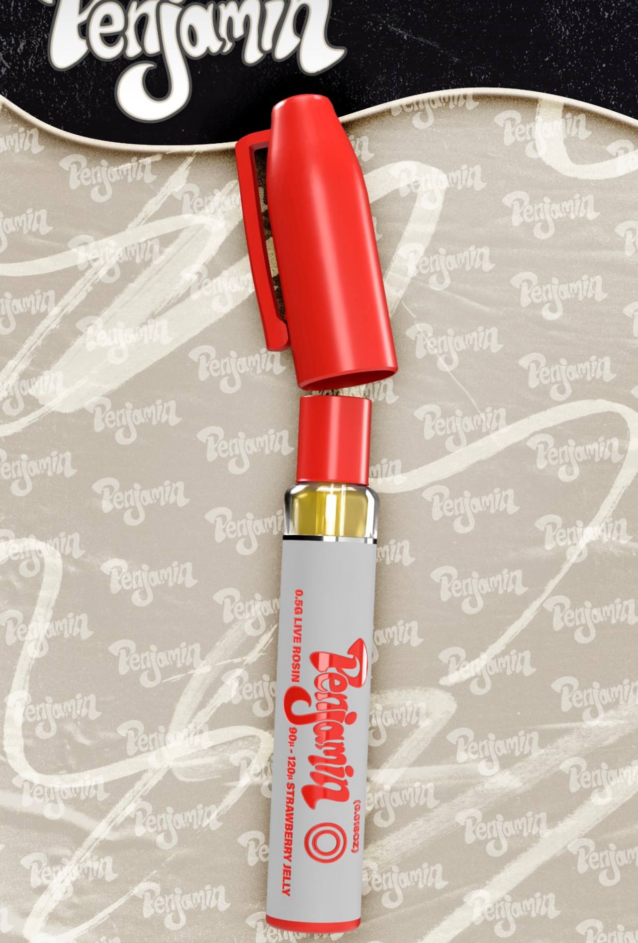 Penjamin 0.5G Live Rosin Vape Pen